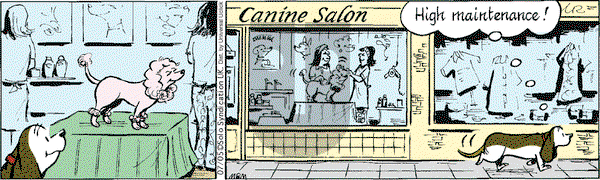 Fred Basset - Saturday July 5, 2014 Comic Strip