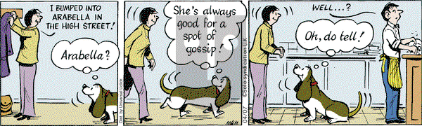 Fred Basset on Tuesday April 7, 2015 Comic Strip