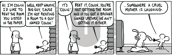 Pearls Before Swine on Friday November 5, 2004 Comic Strip