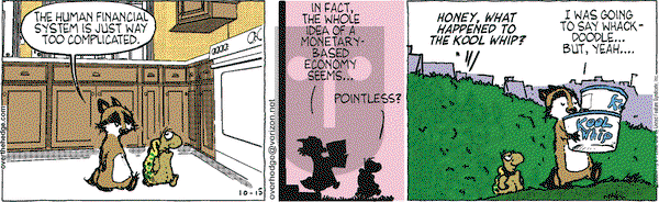 Over the Hedge on Wednesday October 15, 2008 Comic Strip
