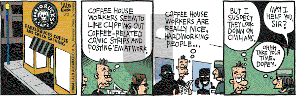 La Cucaracha on Tuesday August 3, 2004 Comic Strip