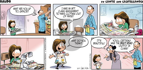 Baldo on Sunday May 17, 2015 Comic Strip