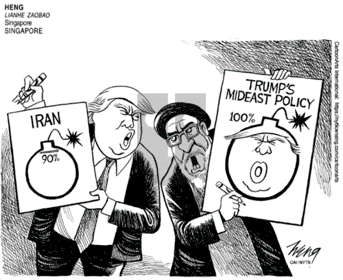 ViewsMidEast on Thursday April 18, 2019 Comic Strip