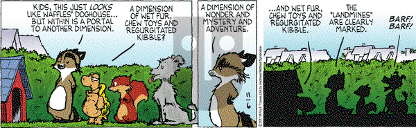 Over the Hedge on Monday November 6, 2017 Comic Strip
