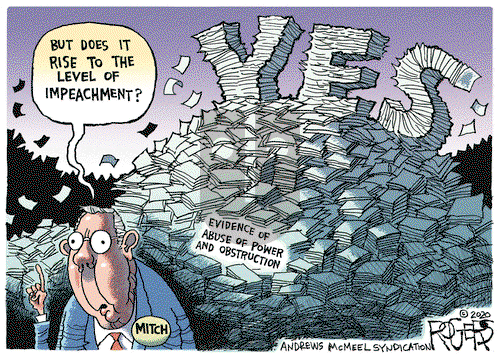 Rob Rogers on Friday January 24, 2020 Comic Strip