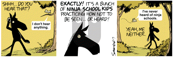 Dark Side of the Horse on Tuesday May 10, 2011 Comic Strip