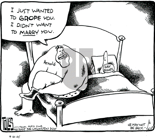 Tom Toles on Saturday September 10, 2005 Comic Strip