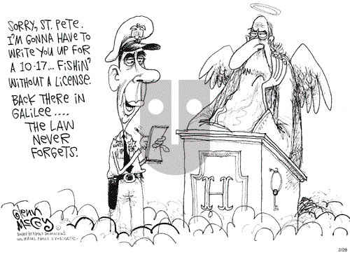 Glenn McCoy on Tuesday February 28, 2006 Comic Strip