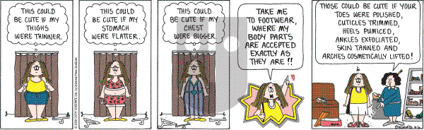 Cathy Classics - Friday June 6, 2008 Comic Strip