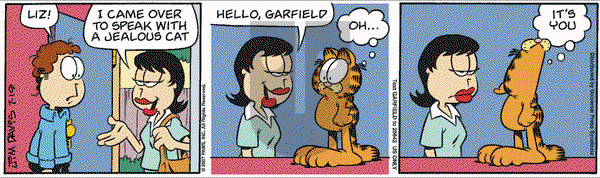 Garfield - Thursday July 19, 2007 Comic Strip