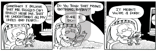 Soup to Nutz - Old on Monday February 5, 2007 Comic Strip