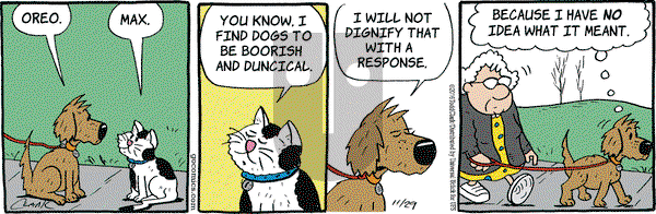Lola on Tuesday November 29, 2016 Comic Strip