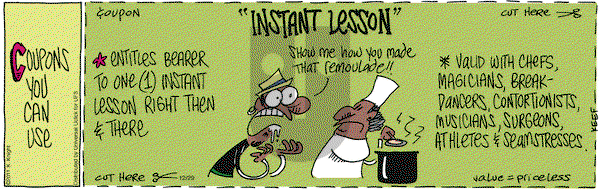 The Knight Life on Thursday December 29, 2011 Comic Strip