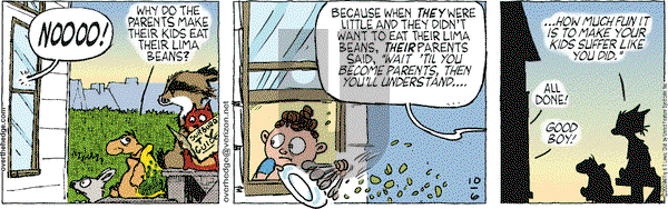 Over the Hedge on Tuesday October 6, 2009 Comic Strip