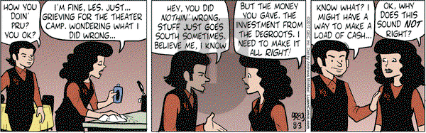 Luann on Thursday August 3, 2017 Comic Strip