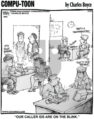 Compu-toon on Wednesday December 31, 2008 Comic Strip