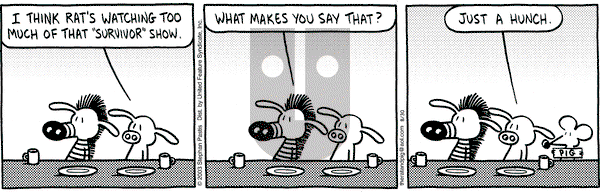 Pearls Before Swine on Saturday August 30, 2003 Comic Strip
