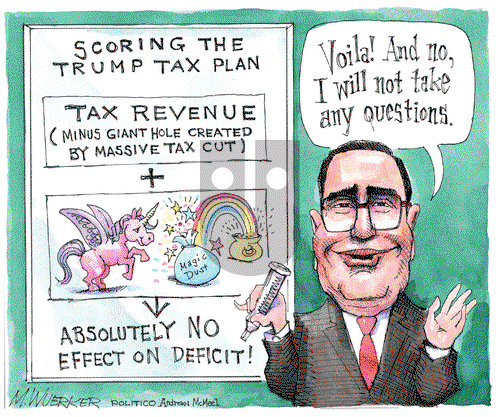 Matt Wuerker on Wednesday December 13, 2017 Comic Strip