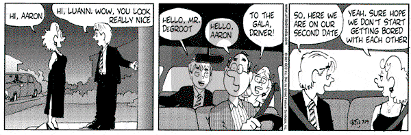 Luann on Saturday July 19, 1997 Comic Strip