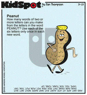 KidSpot on Thursday March 13, 2025 Comic Strip