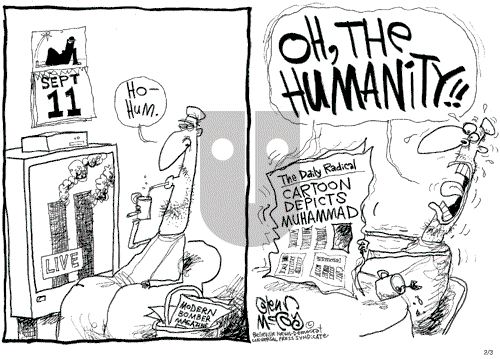 Glenn McCoy on Friday February 3, 2006 Comic Strip