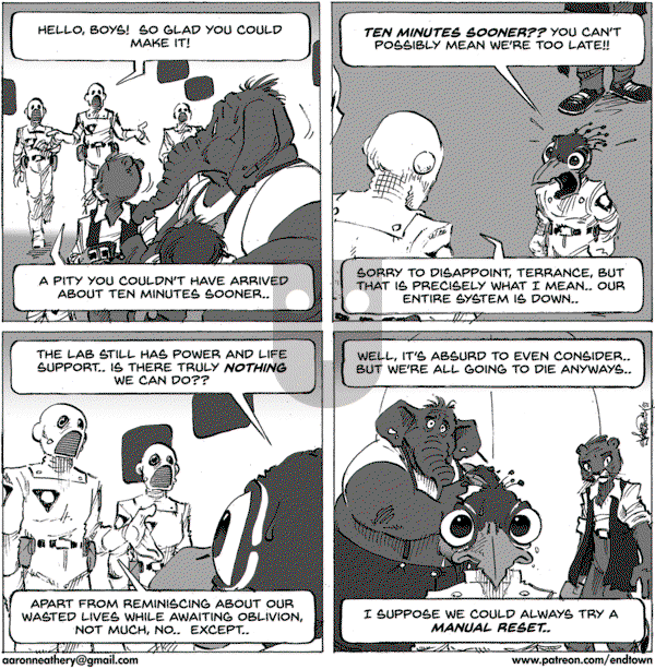 Endtown - Thursday November 4, 2021 Comic Strip