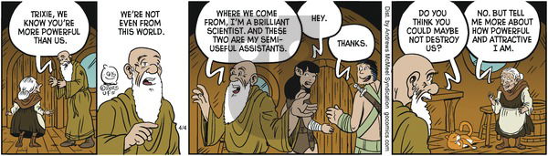Alley Oop on Friday April 4, 2025 Comic Strip