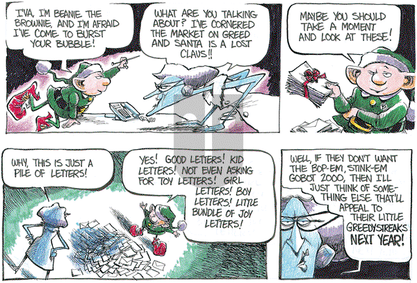 Beanie the Brownie on Sunday December 22, 2019 Comic Strip