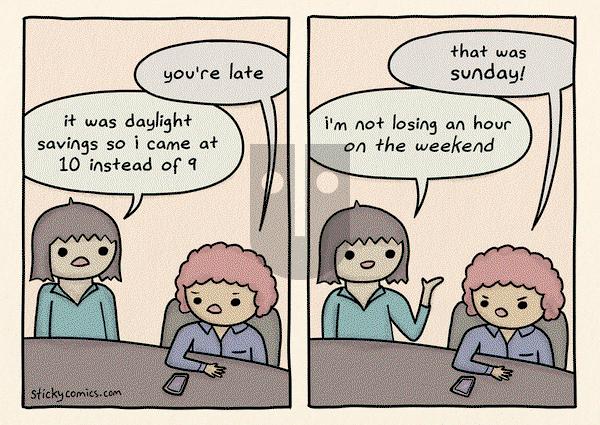 Sticky Comics on Tuesday March 11, 2025 Comic Strip
