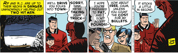 Rip Haywire on Monday February 14, 2011 Comic Strip