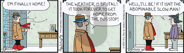 The Born Loser on Monday February 5, 2024 Comic Strip