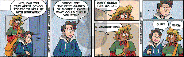 Heart of the City - Friday December 26, 2025 Comic Strip