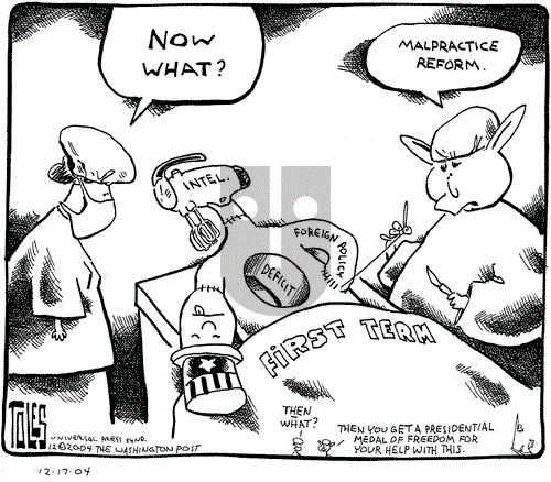Tom Toles on Friday December 17, 2004 Comic Strip
