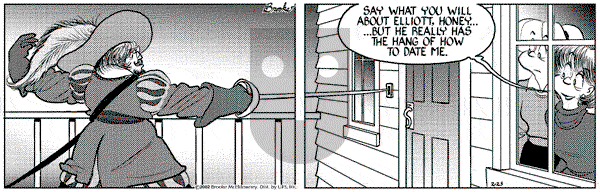 9 Chickweed Lane on Saturday February 23, 2002 Comic Strip