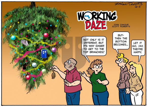 Working Daze - Sunday December 3, 2023 Comic Strip