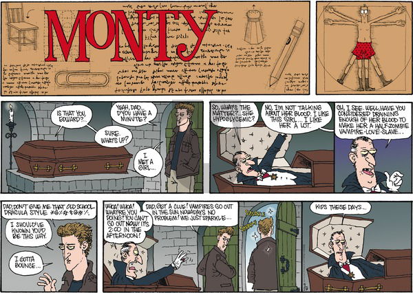 Monty on Sunday September 23, 2012 Comic Strip