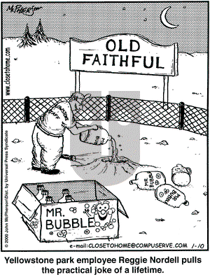 Close to Home on Monday January 10, 2000 Comic Strip