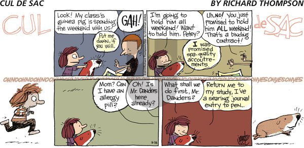 Cul de Sac - Sunday March 18, 2012 Comic Strip