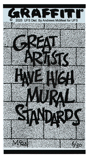 Graffiti on Monday June 30, 2025 Comic Strip