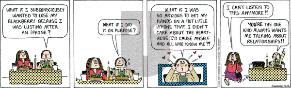 Cathy Classics on Wednesday August 22, 2007 Comic Strip