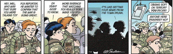 Doonesbury on Thursday July 18, 2013 Comic Strip