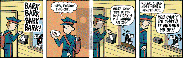 Pooch Cafe on Friday April 12, 2019 Comic Strip