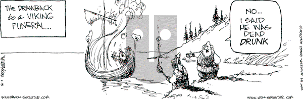 Non Sequitur on Friday January 18, 2002 Comic Strip