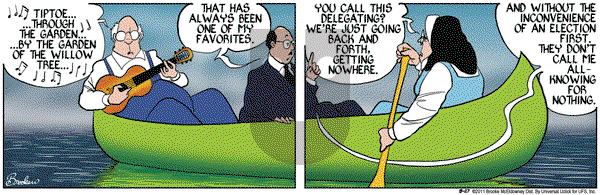 9 Chickweed Lane on Saturday August 27, 2011 Comic Strip