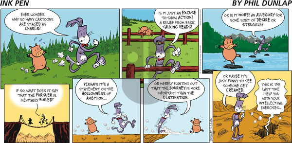 Ink Pen on Sunday March 12, 2006 Comic Strip