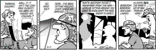 Doonesbury on Wednesday September 19, 1990 Comic Strip