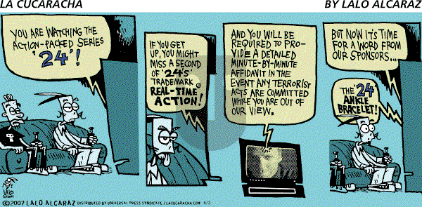 La Cucaracha on Tuesday June 5, 2007 Comic Strip