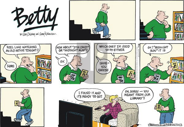 Betty - Sunday March 26, 2023 Comic Strip