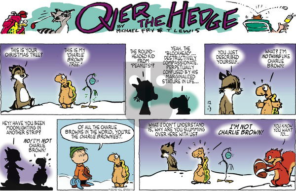 Over the Hedge on Sunday December 13, 2015 Comic Strip