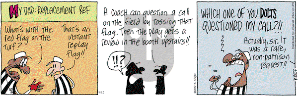 The Knight Life on Wednesday September 12, 2012 Comic Strip